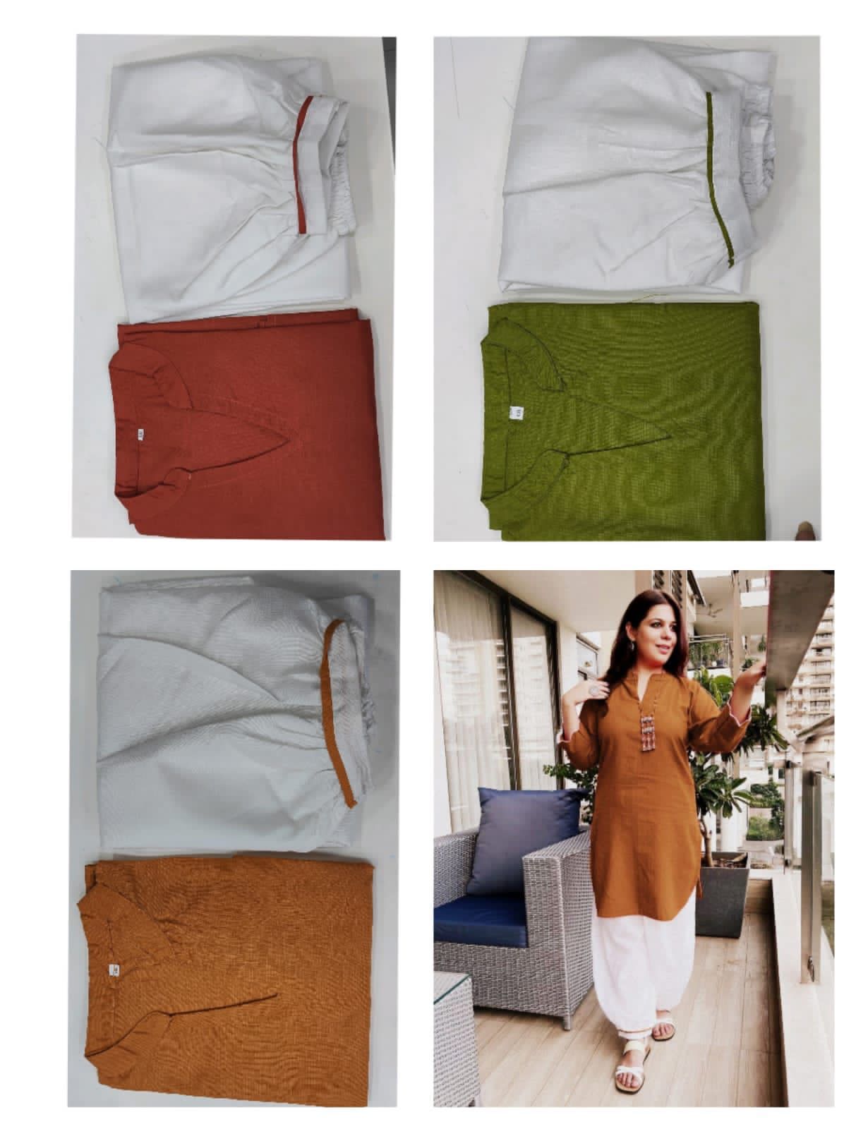 Afdhan Zubiya Cotton Flex Top With Bottom Catalog